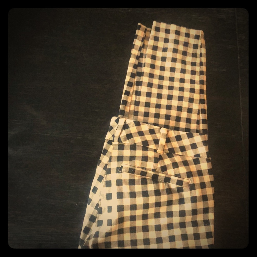 Grid pants